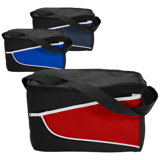 Nylon Cooler Bag Coloured with custom branded logo - Simply Merchandise