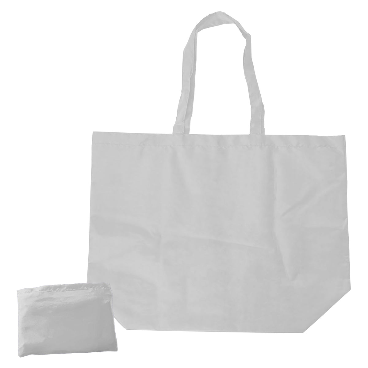 Jakarta Nylon Foldaway Shopping Bag with custom branded logo - Simply Merchandise