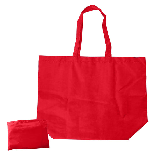 Jakarta Nylon Foldaway Shopping Bag with custom branded logo - Simply Merchandise