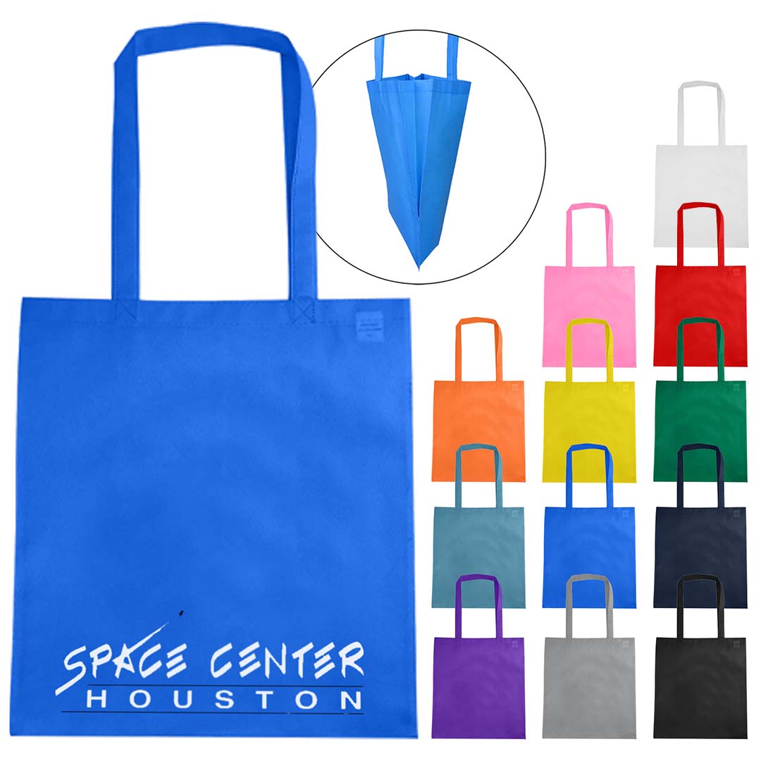 Non Woven Bag with V Gusset with custom branded logo - Simply Merchandise