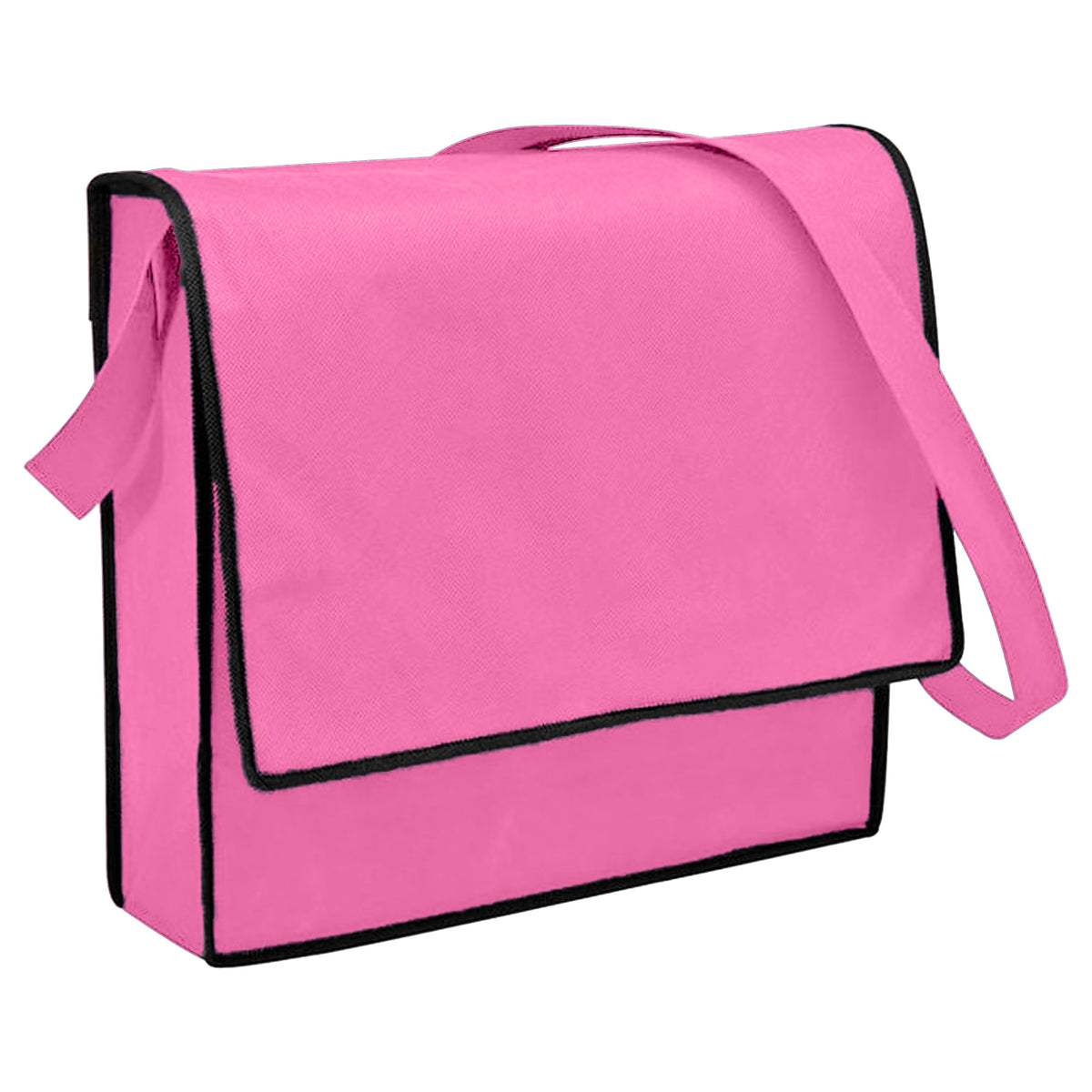 Non Woven Flap Satchel with custom branded logo - Simply Merchandise