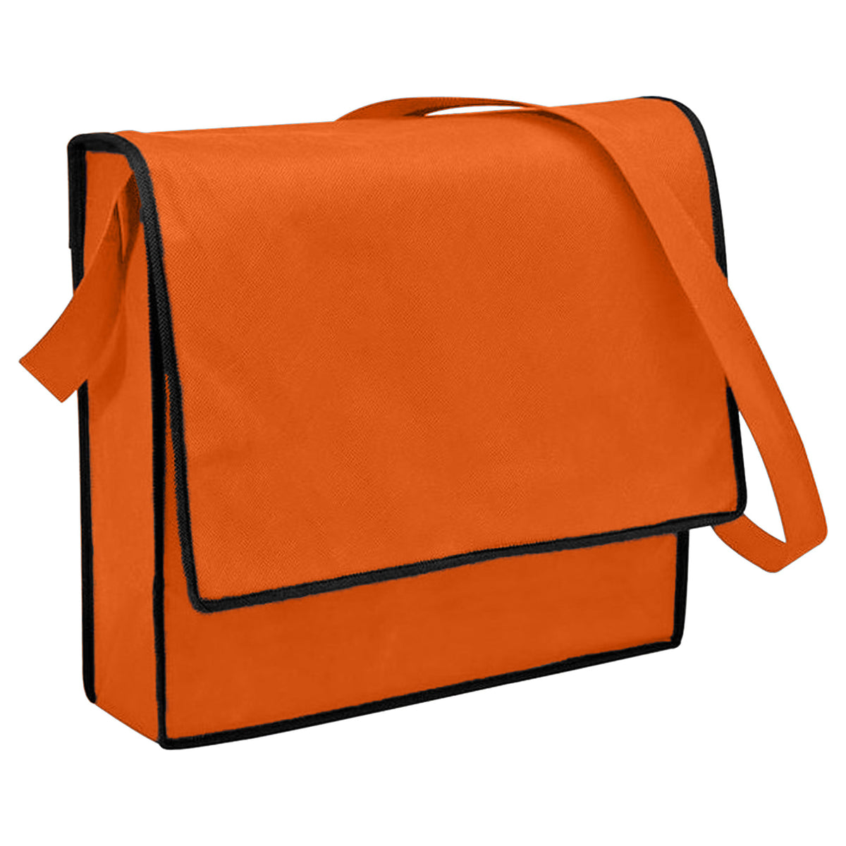 Non Woven Flap Satchel with custom branded logo - Simply Merchandise