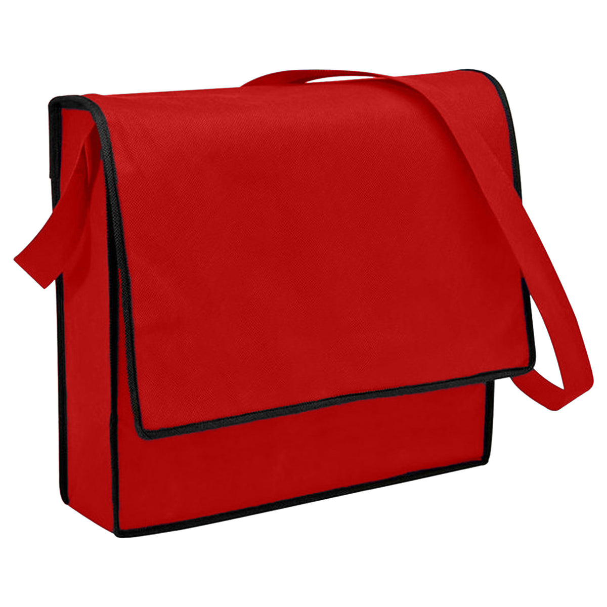 Non Woven Flap Satchel with custom branded logo - Simply Merchandise