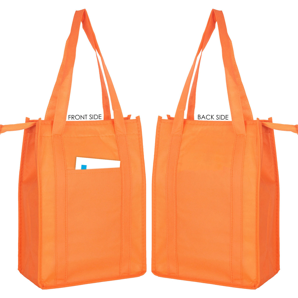 Non Woven Cooler Bag with Top Zip Closure - Simply Merchandise