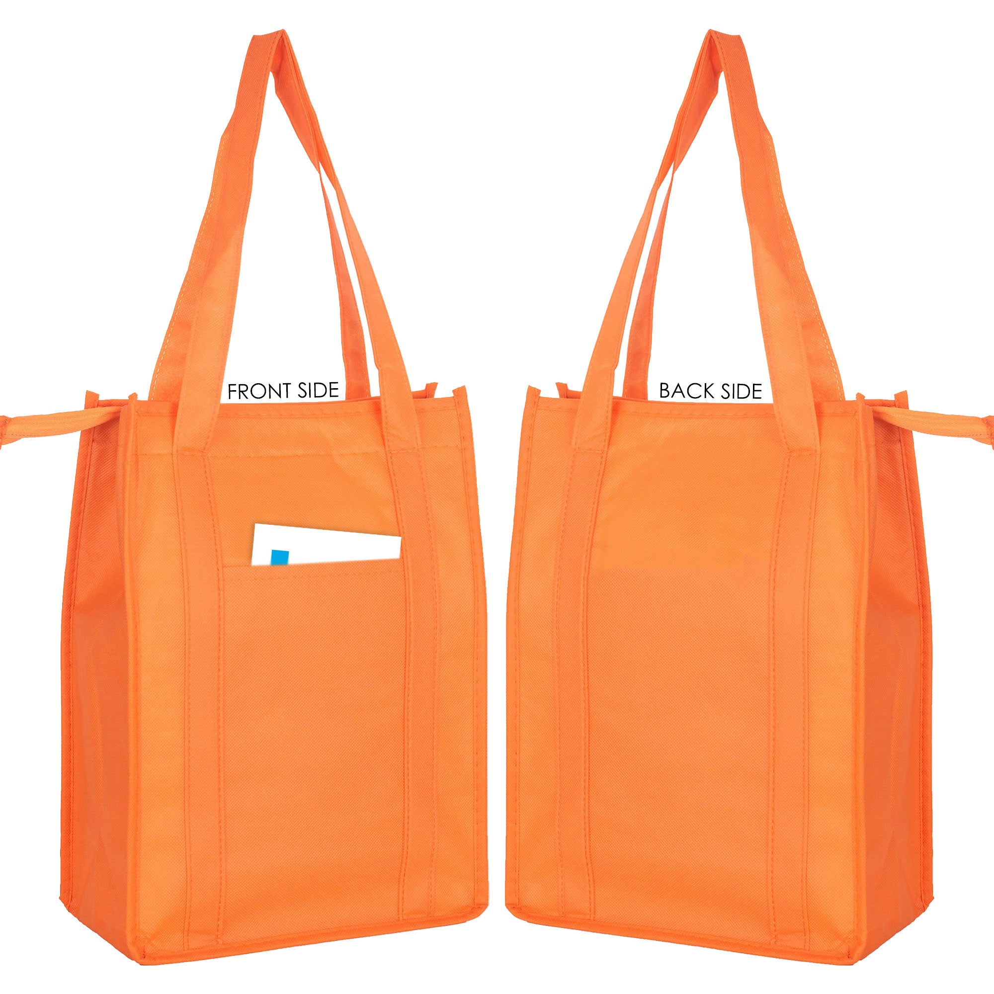 Non Woven Cooler Bag with Top Zip Closure - Simply Merchandise