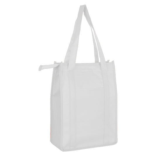 Non Woven Cooler Bag with Top Zip Closure - Simply Merchandise