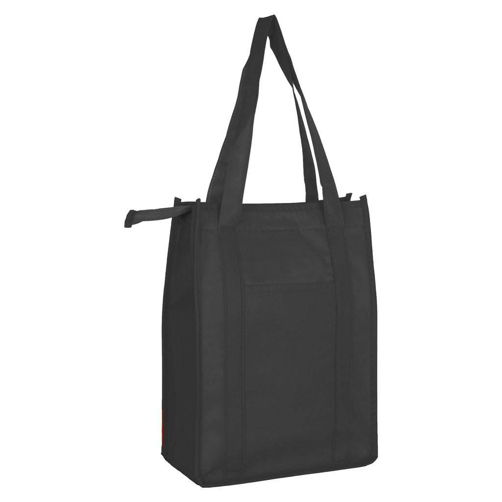 Non Woven Cooler Bag with Top Zip Closure - Simply Merchandise