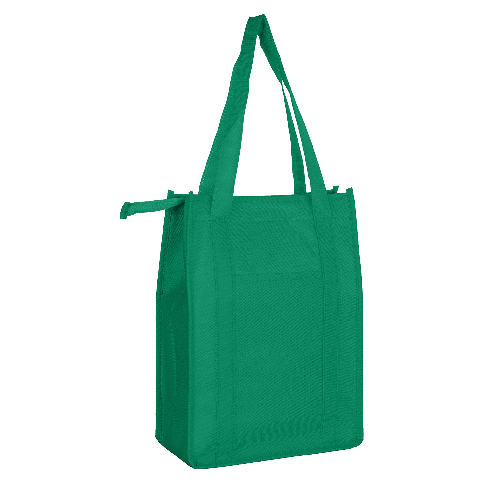 Non Woven Cooler Bag with Top Zip Closure - Simply Merchandise