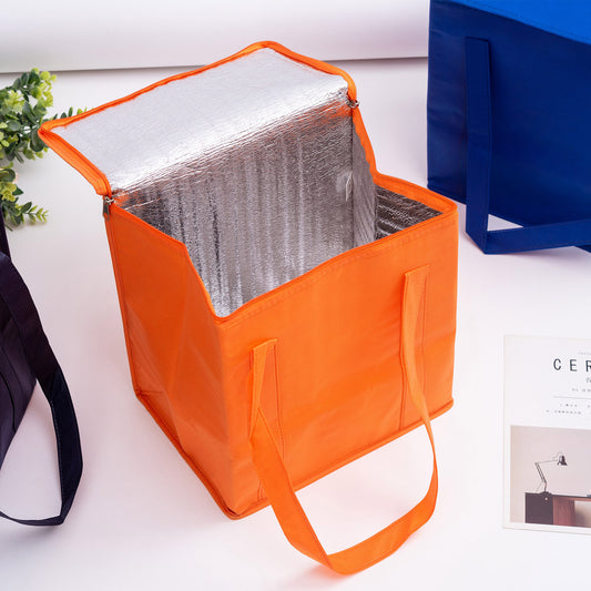 Non Woven Cooler Bag with Zipped Lid - Simply Merchandise
