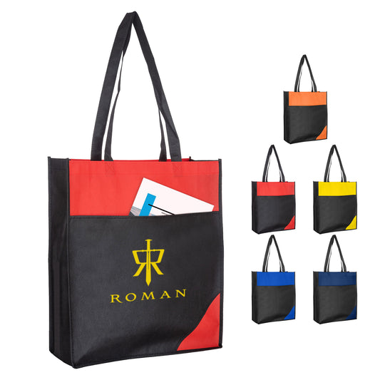 Non Woven Bag with Mix Colour with custom branded logo - Simply Merchandise