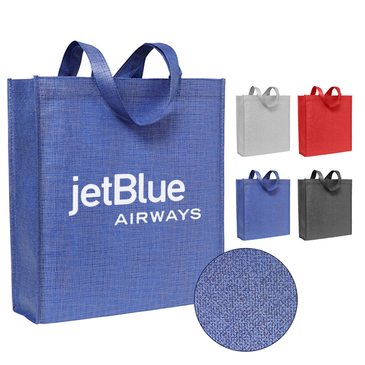 Premium Patterned Non Woven Bag with custom branded logo - Simply Merchandise