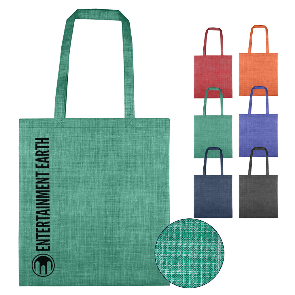 Silver Line Patterned Non Woven Bag - Simply Merchandise