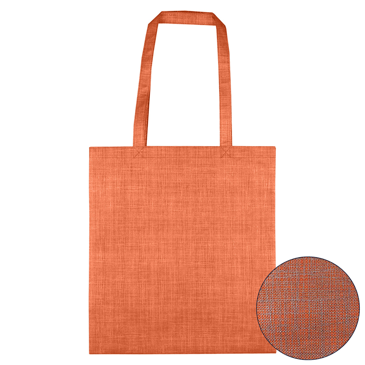 Silver Line Patterned Non Woven Bag with custom branded logo - Simply Merchandise
