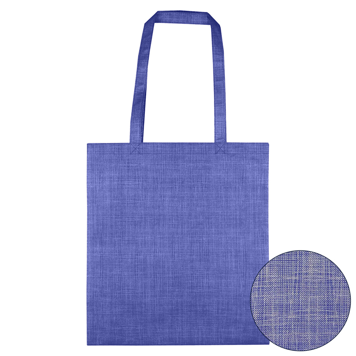 Silver Line Patterned Non Woven Bag with custom branded logo - Simply Merchandise