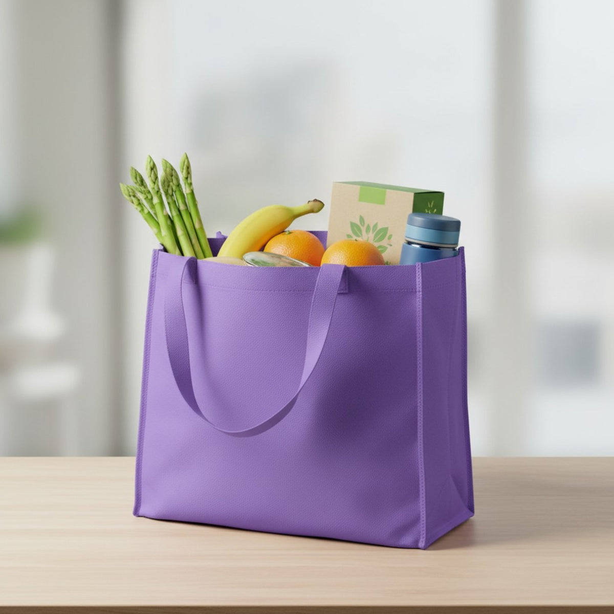 Medium Non Woven Tote with custom branded logo - Simply Merchandise