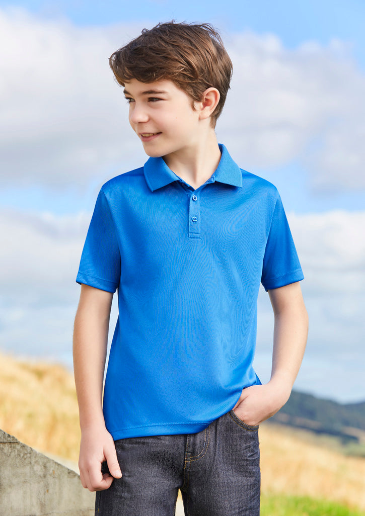 Kids Action Short Sleeve Polo