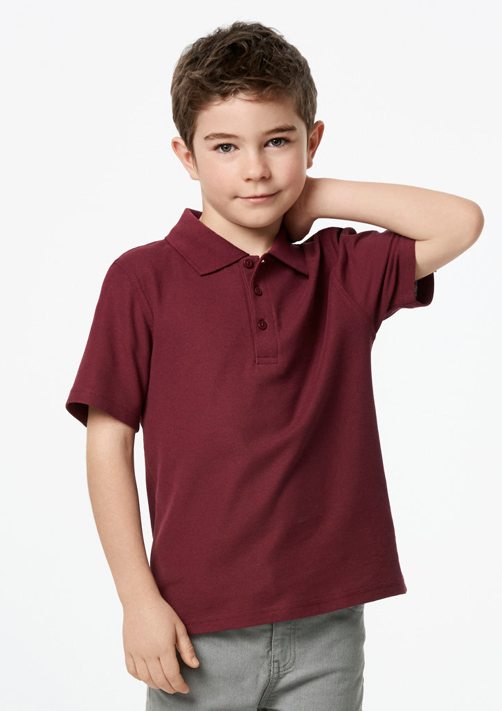 Kids Crew Short Sleeve Polo