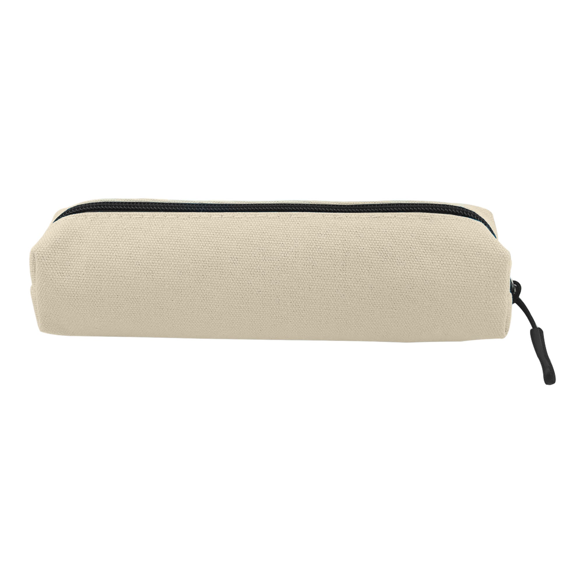 Canvas Tube Pencil Case with custom branded logo - Simply Merchandise