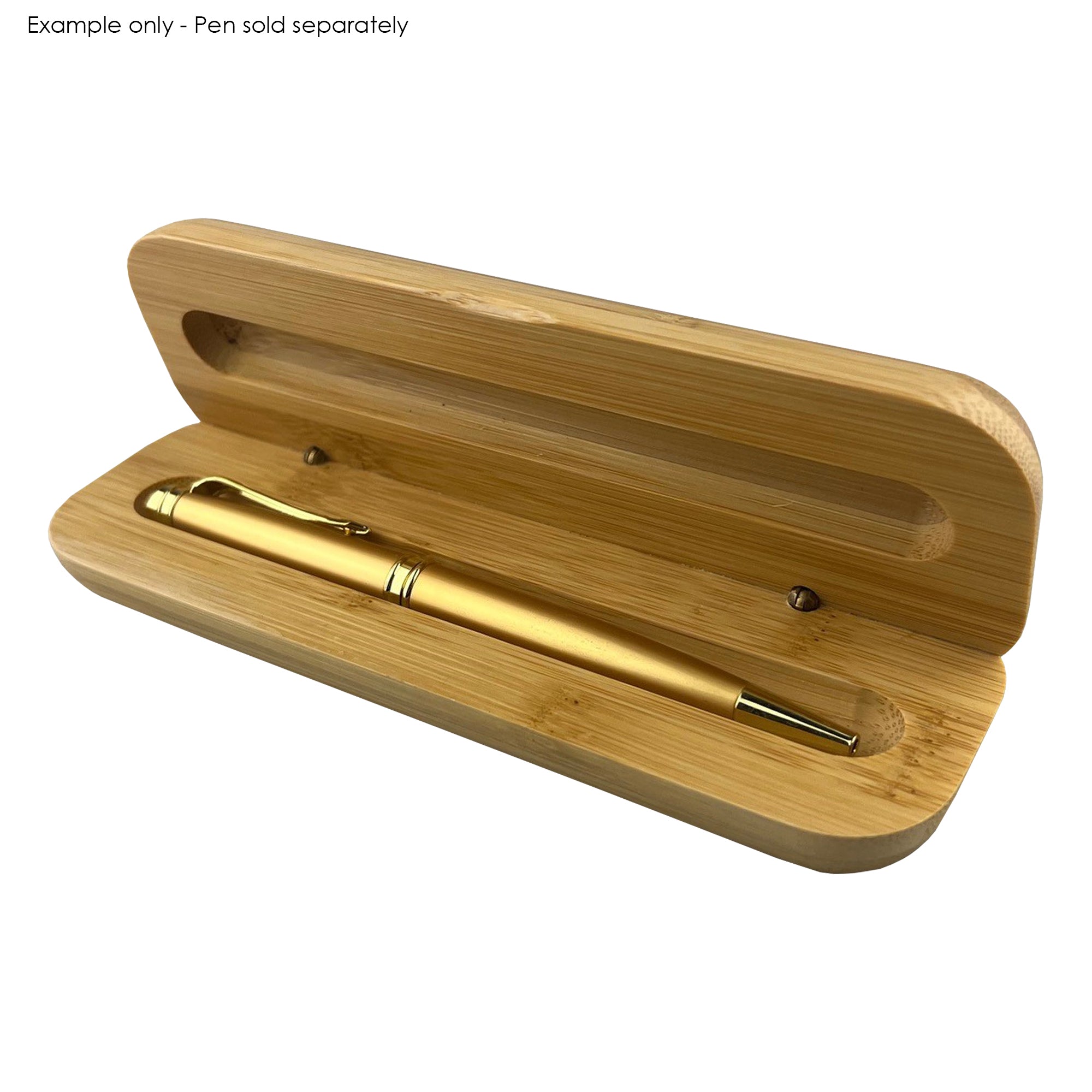Bamboo Single Deluxe Presenter - Simply Merchandise