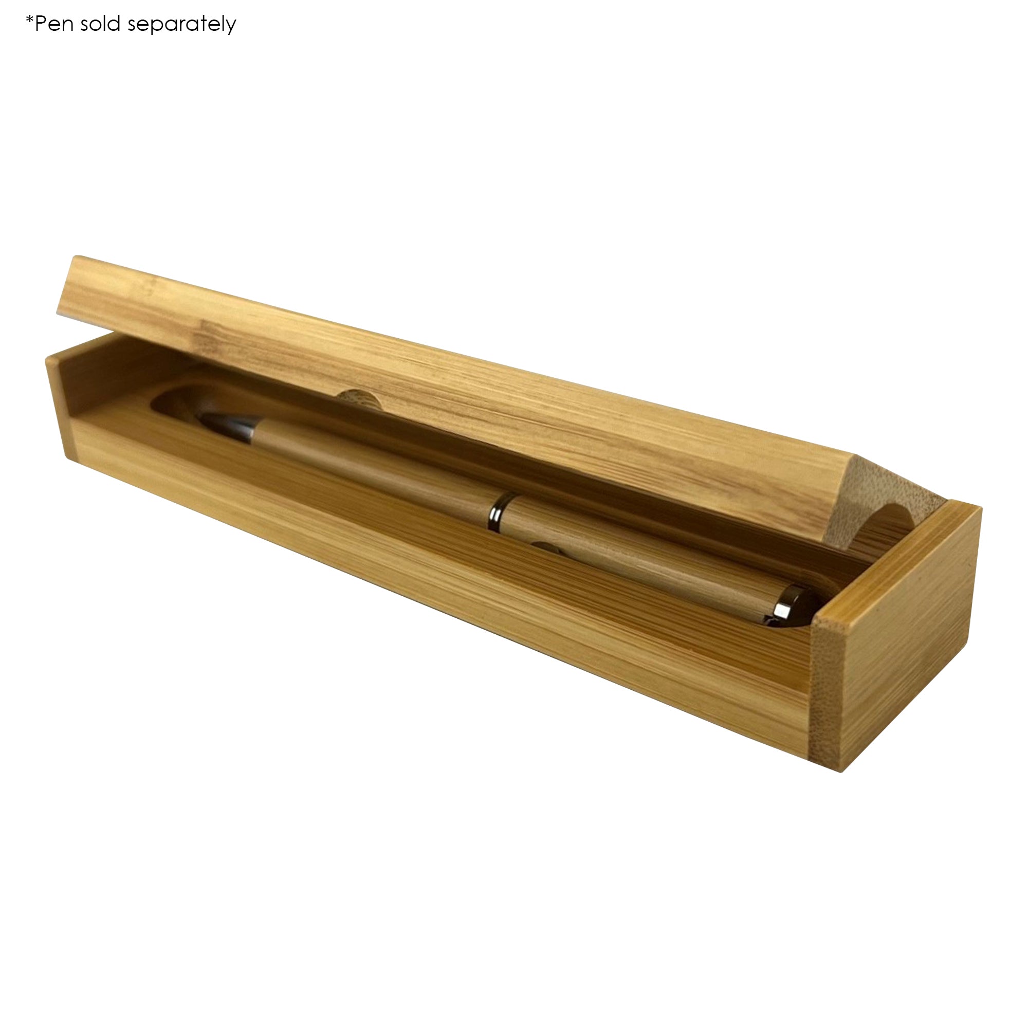 Bamboo Single Pen Gift Box - Simply Merchandise