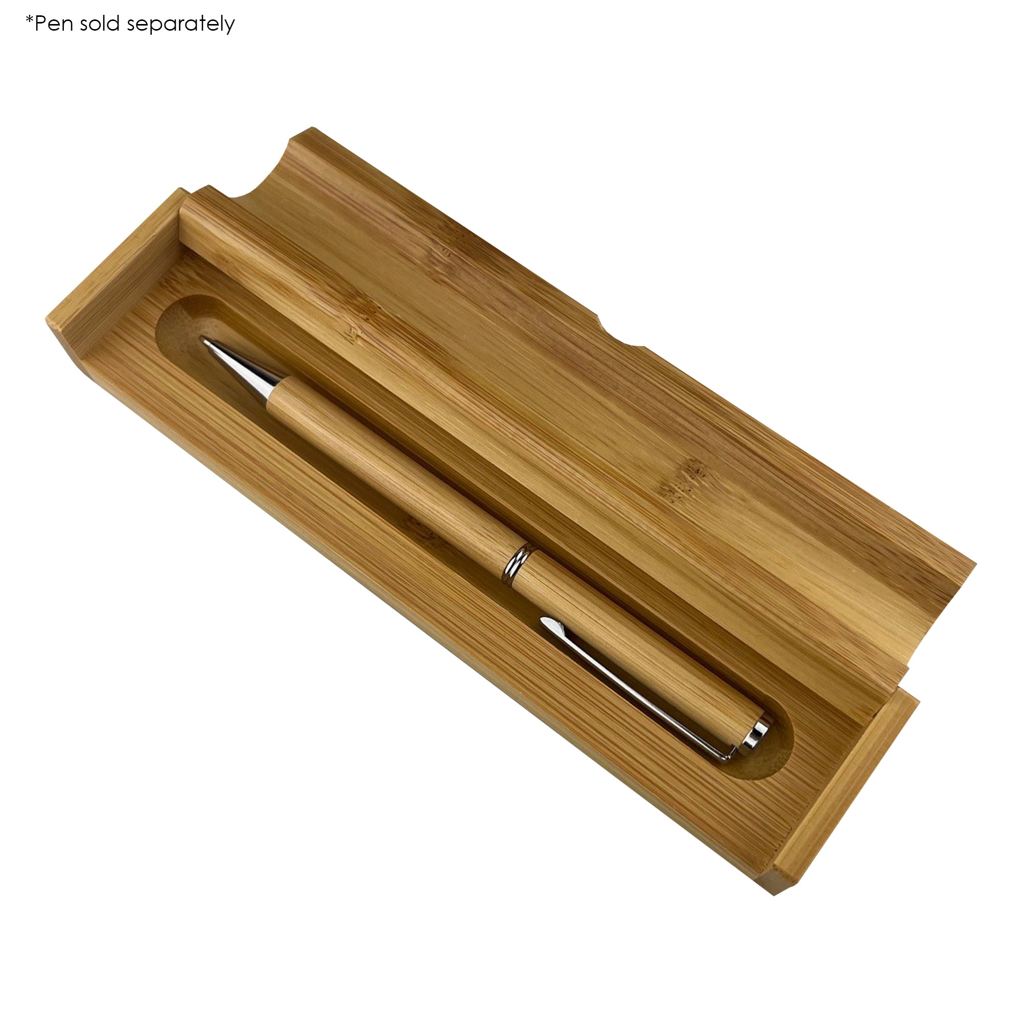 Bamboo Single Pen Gift Box - Simply Merchandise