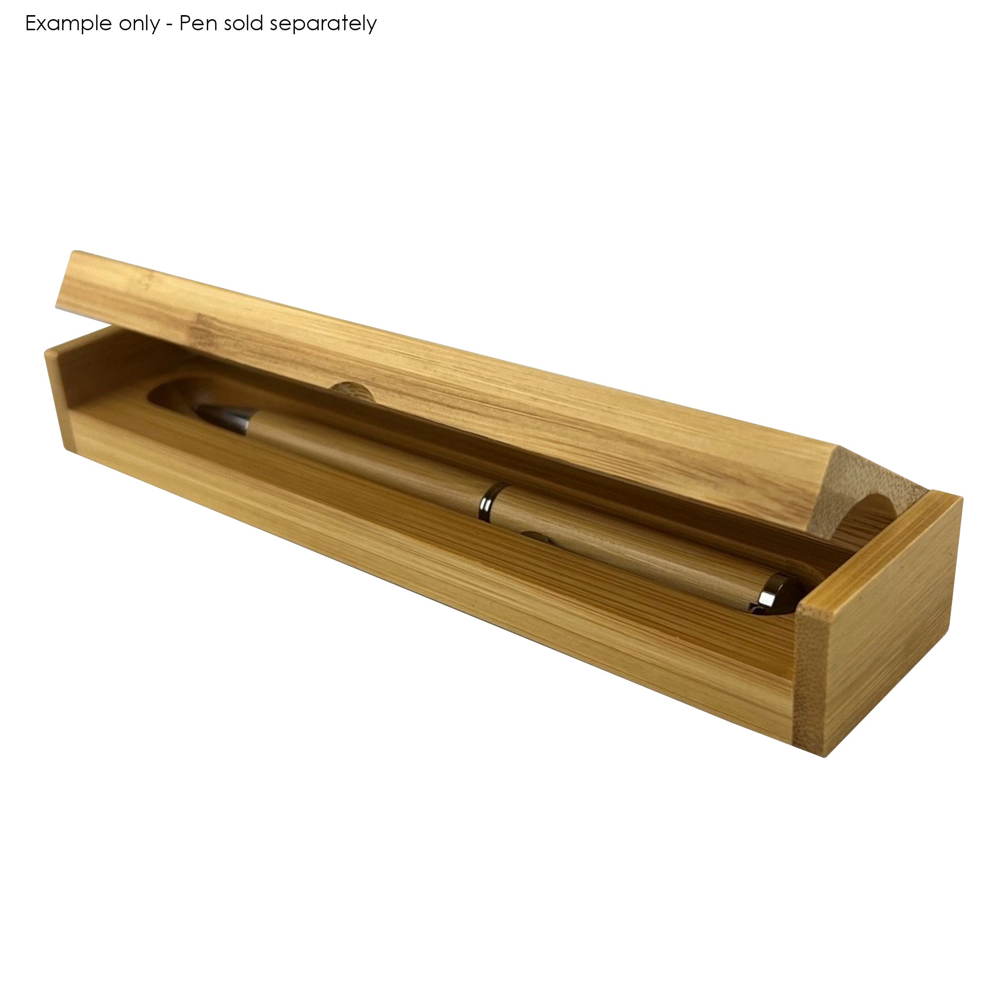 Bamboo Single Pen Gift Box - Simply Merchandise