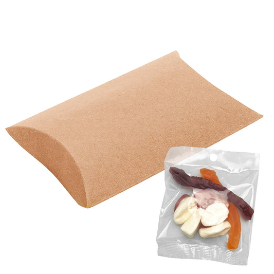 Jelly Party Mix in Pillow with custom branded logo - Simply Merchandise