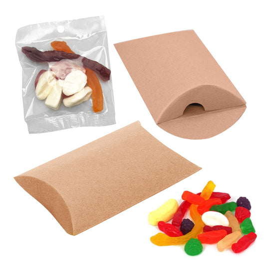 Jelly Party Mix in Pillow with custom branded logo - Simply Merchandise