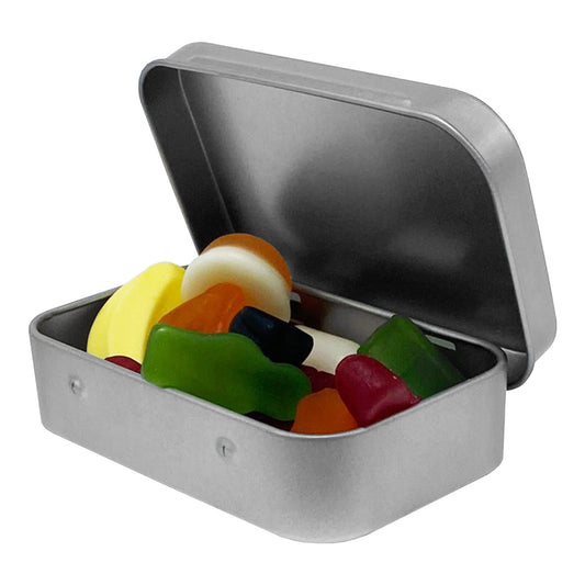 Jelly Party Mix in Tin with custom branded logo - Simply Merchandise