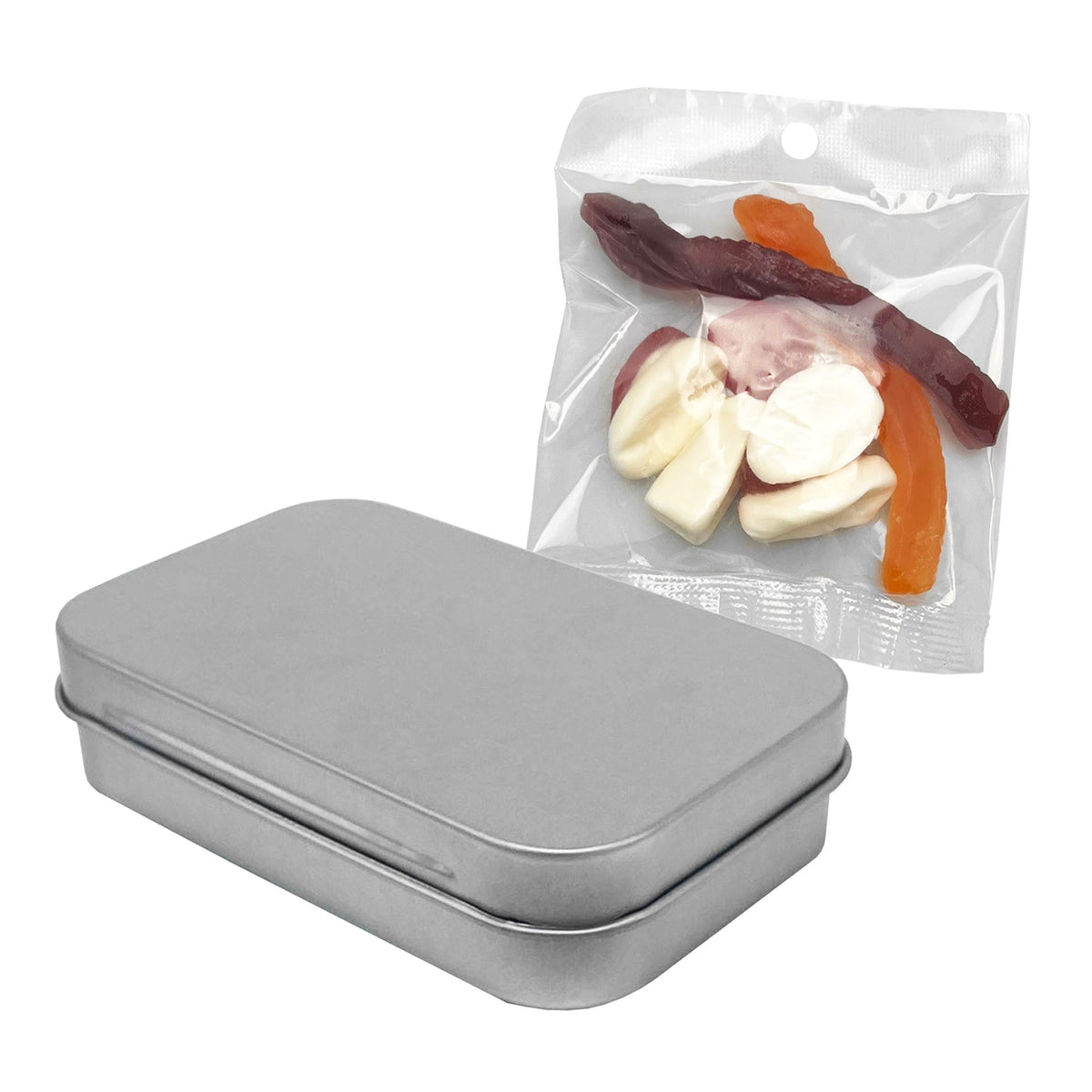 Jelly Party Mix in Tin with custom branded logo - Simply Merchandise