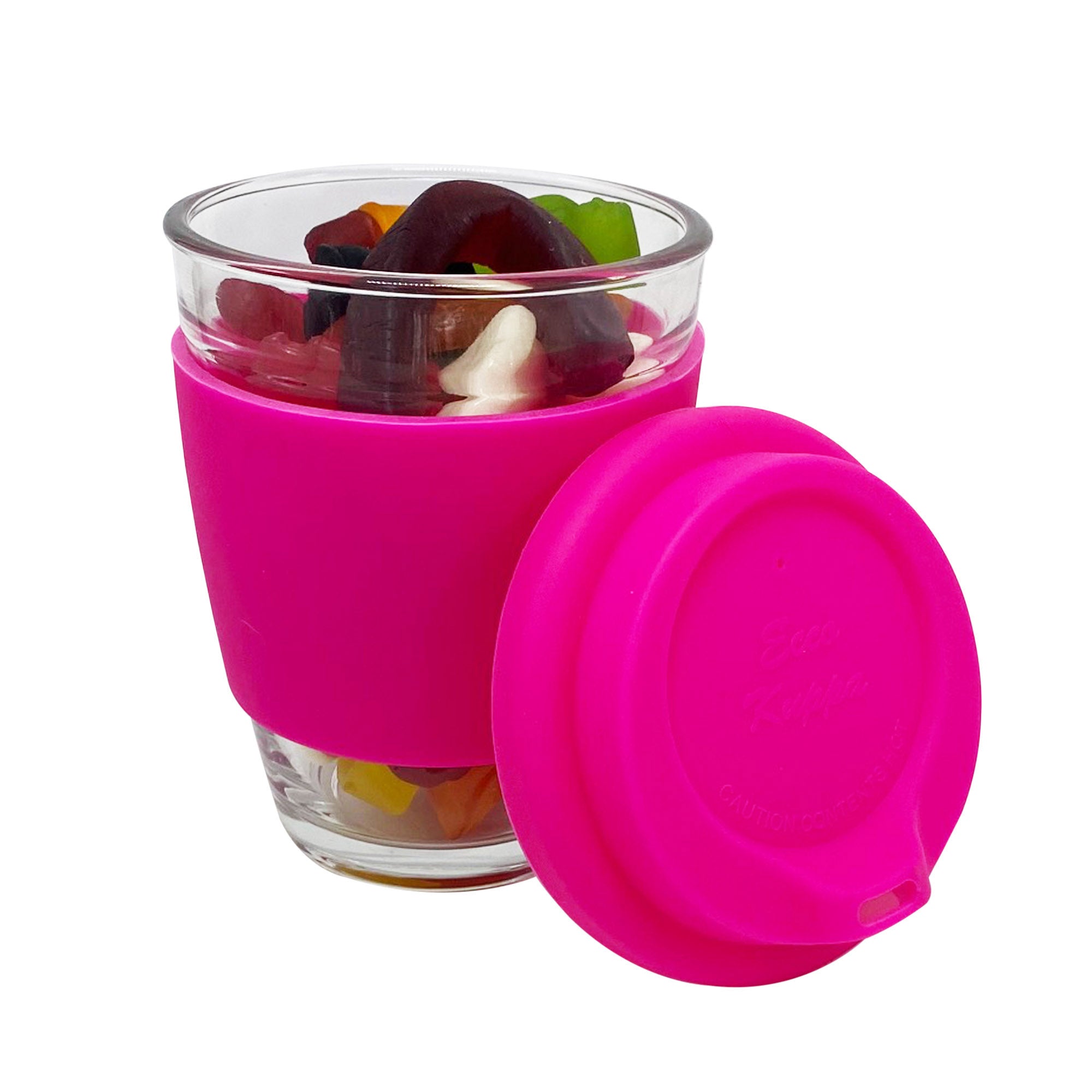 Jelly Party Mix in Carlo Glass Coffee Cup - Simply Merchandise