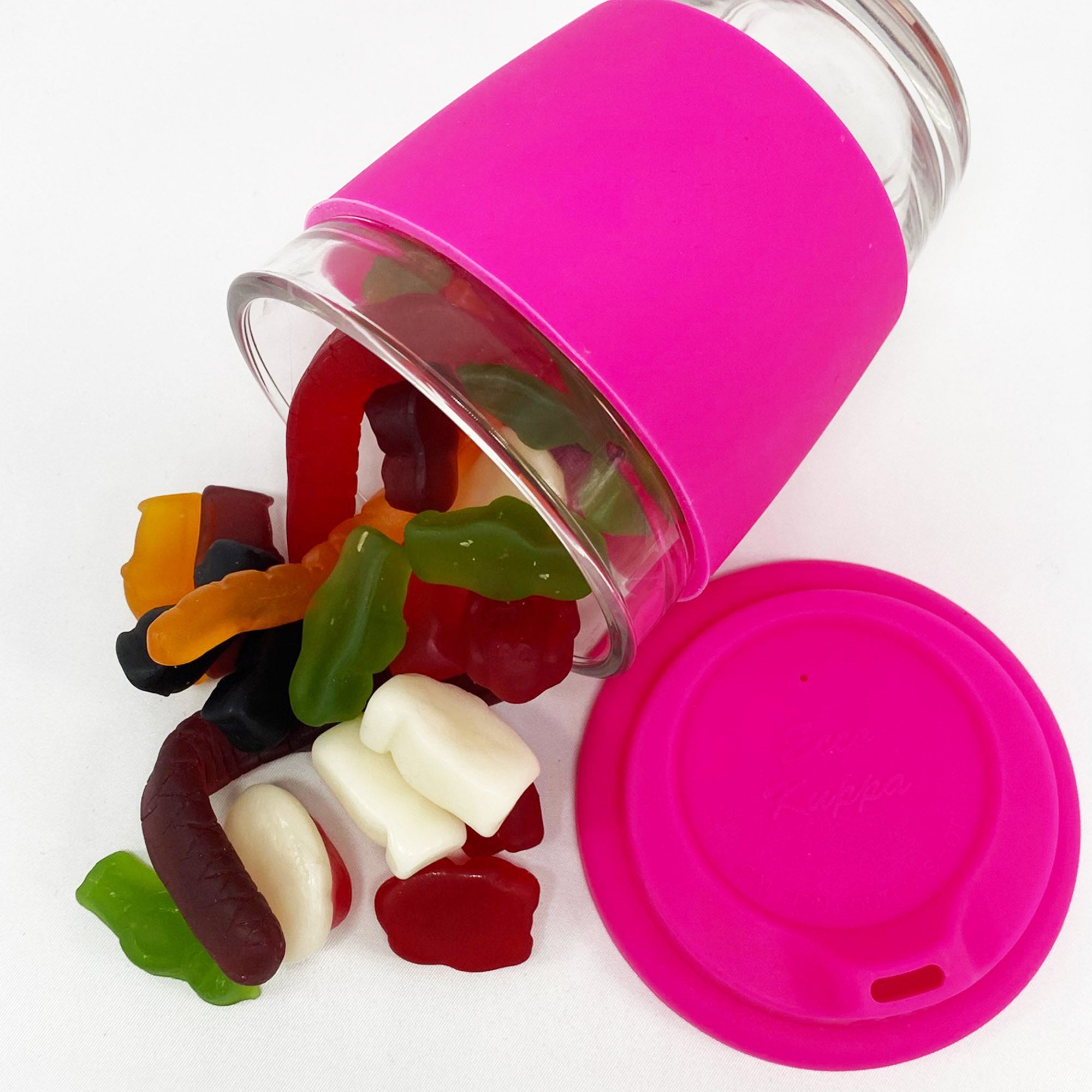 Jelly Party Mix in Carlo Glass Coffee Cup - Simply Merchandise