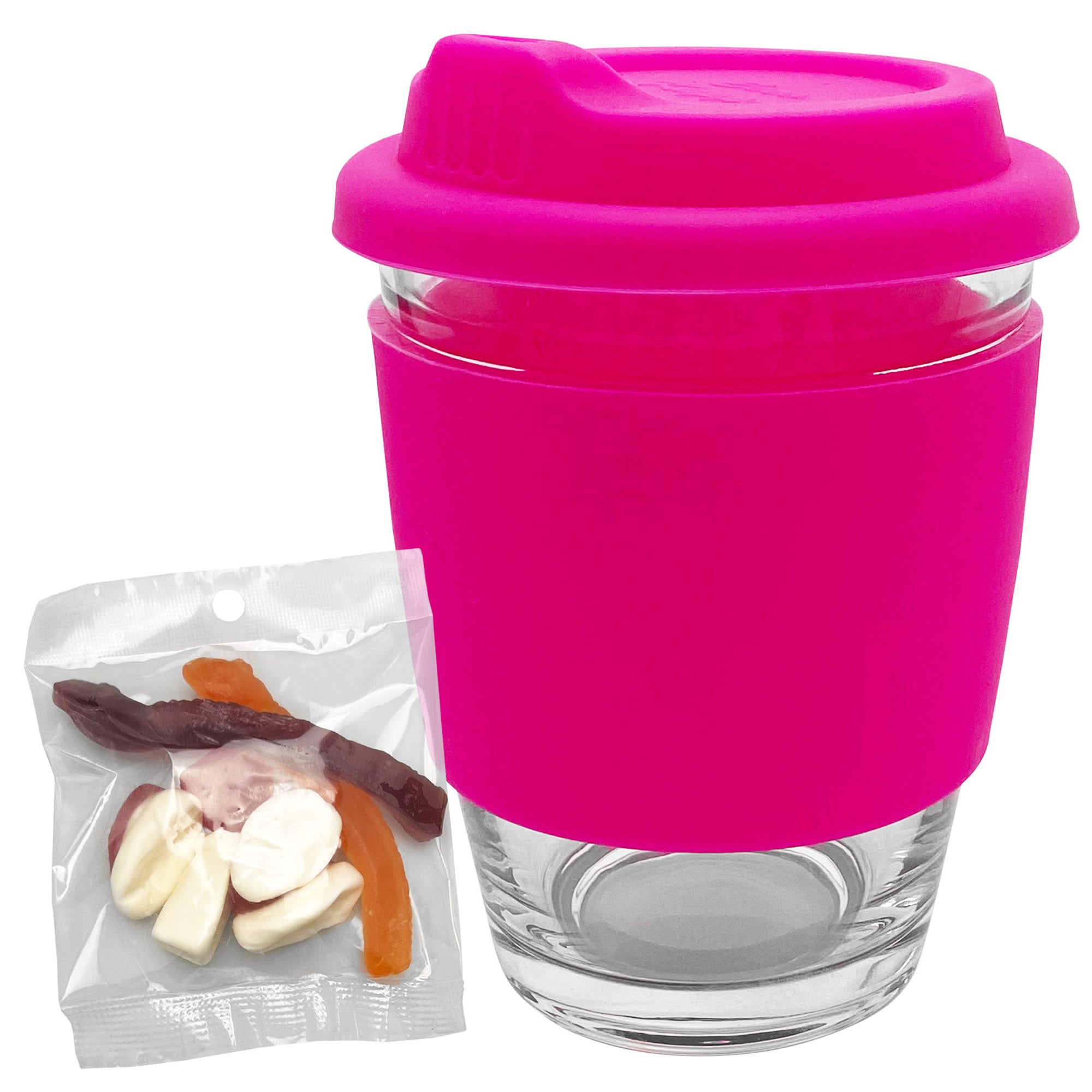 Jelly Party Mix in Carlo Glass Coffee Cup - Simply Merchandise