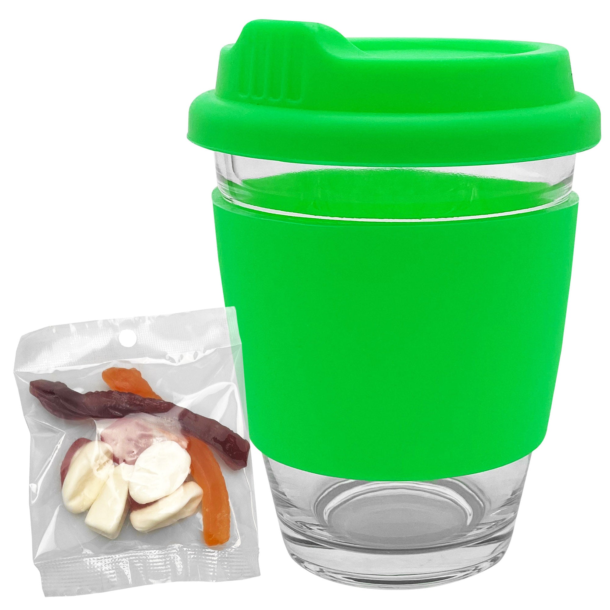 Jelly Party Mix in Carlo Glass Coffee Cup - Simply Merchandise