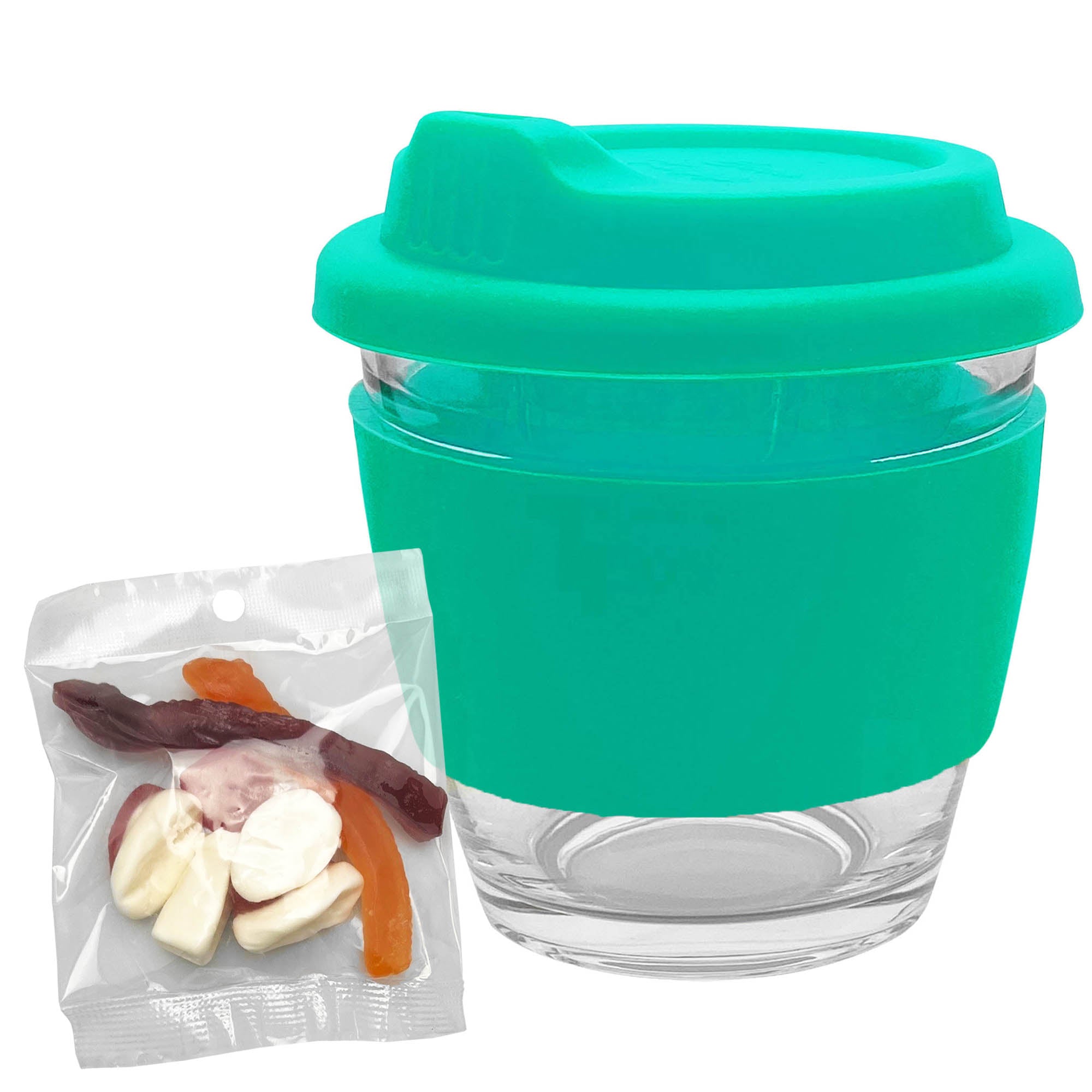 Jelly Party Mix in Venice Glass Coffee Cup - Simply Merchandise