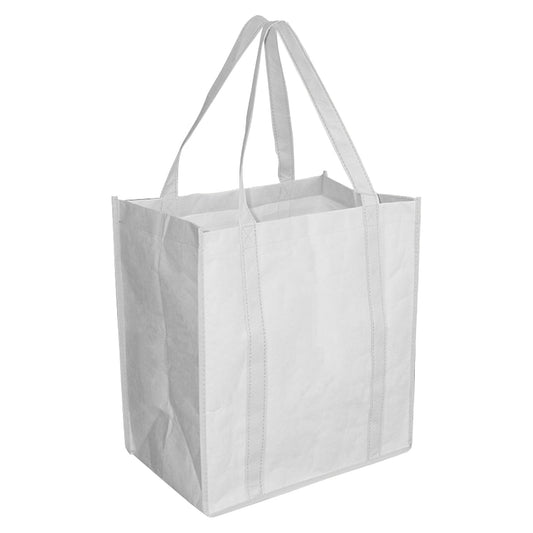 Paper Shopping Bag with custom branded logo - Simply Merchandise