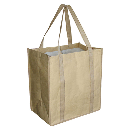 Paper Shopping Bag with custom branded logo - Simply Merchandise