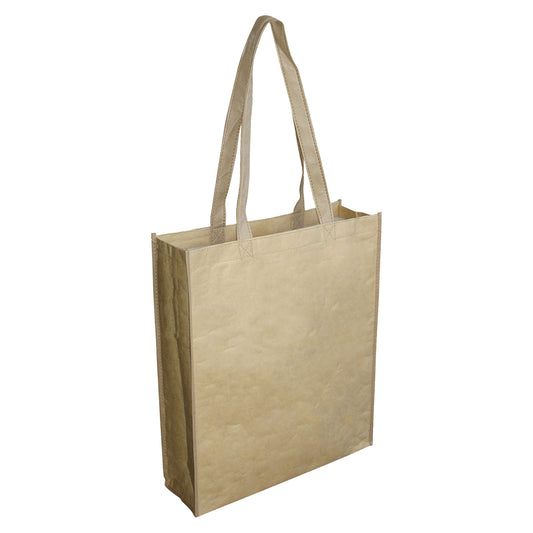 Paper Bag with Large Gusset with custom branded logo - Simply Merchandise