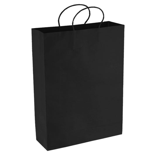 Paper Kraft Shopping Bag with custom branded logo - Simply Merchandise