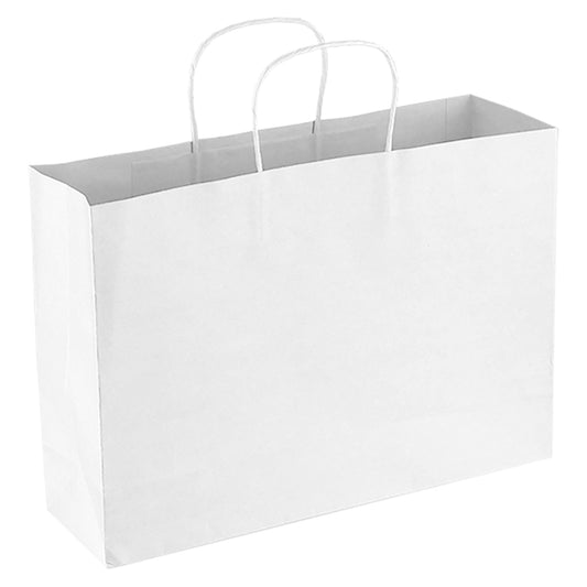 Paper Shopper with custom branded logo - Simply Merchandise