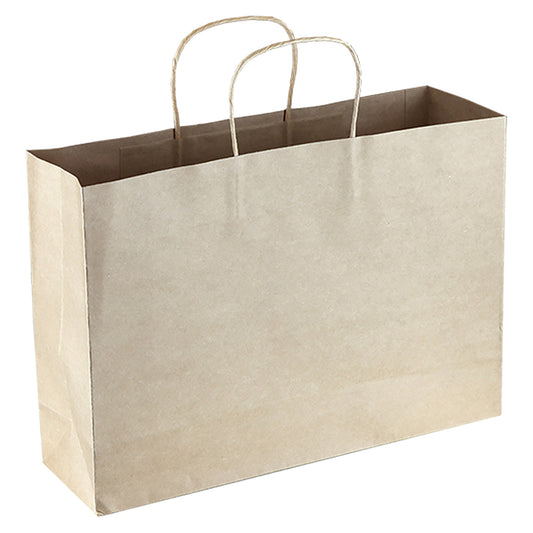 Paper Shopper with custom branded logo - Simply Merchandise