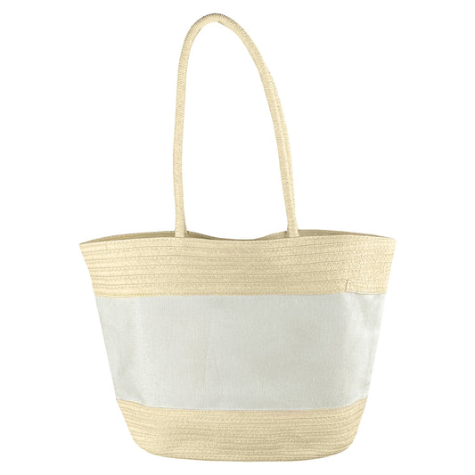 Patterned Paper Tote Bag - Simply Merchandise