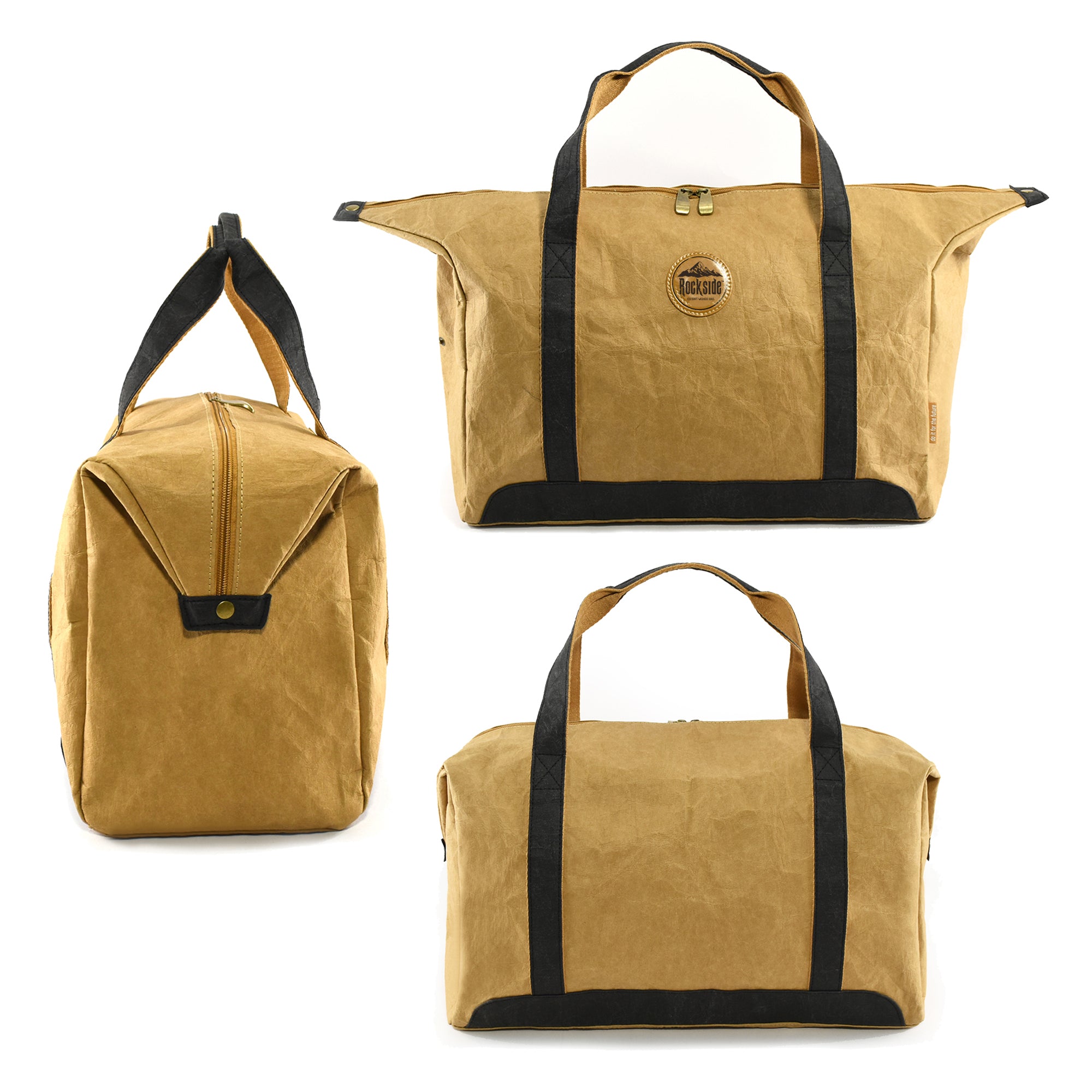 Joy Kraft Paper Travel Bag - Simply Merchandise
