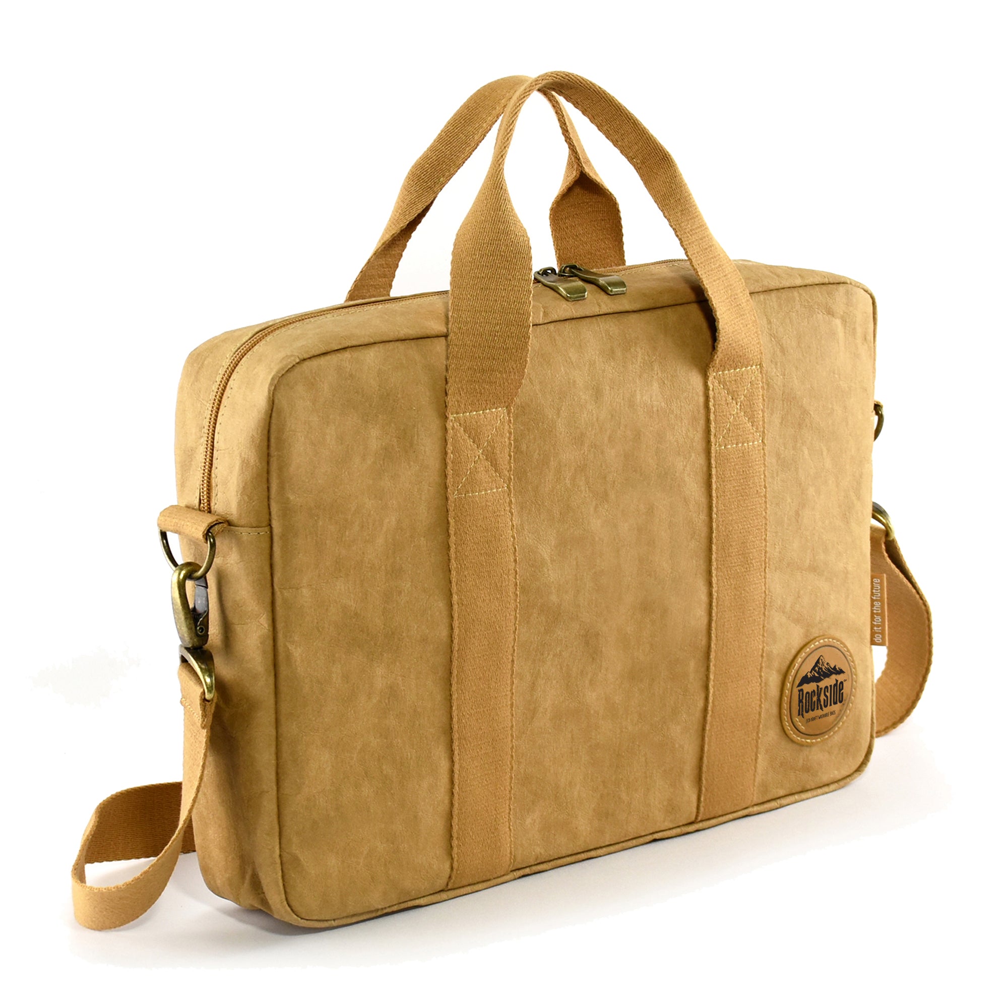 New York Kraft Paper Business Satchel - Simply Merchandise