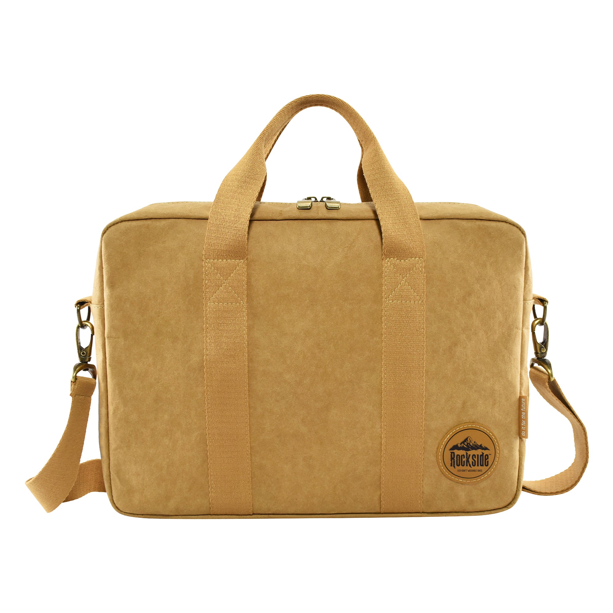 New York Kraft Paper Business Satchel - Simply Merchandise