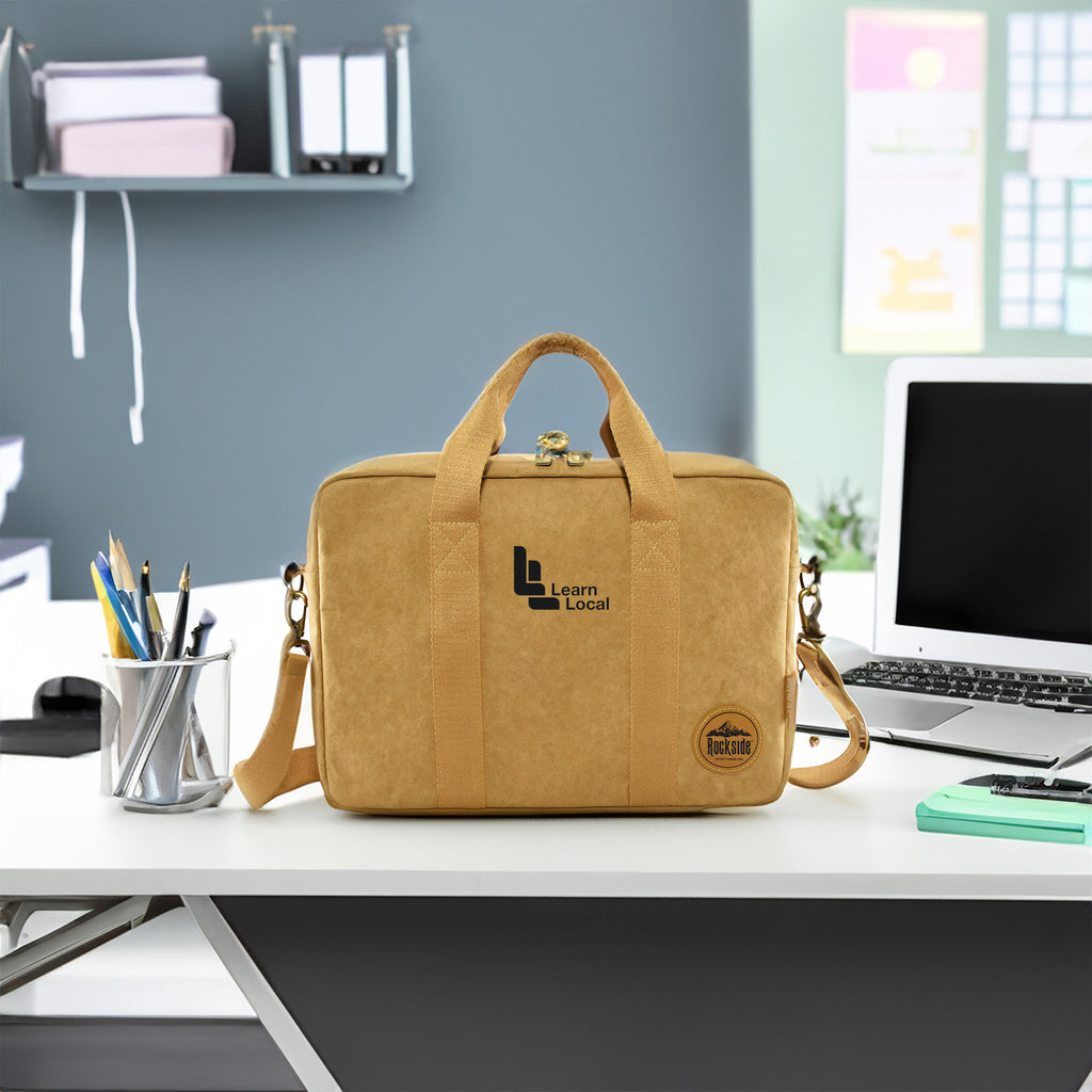 New York Kraft Paper Business Satchel - Simply Merchandise
