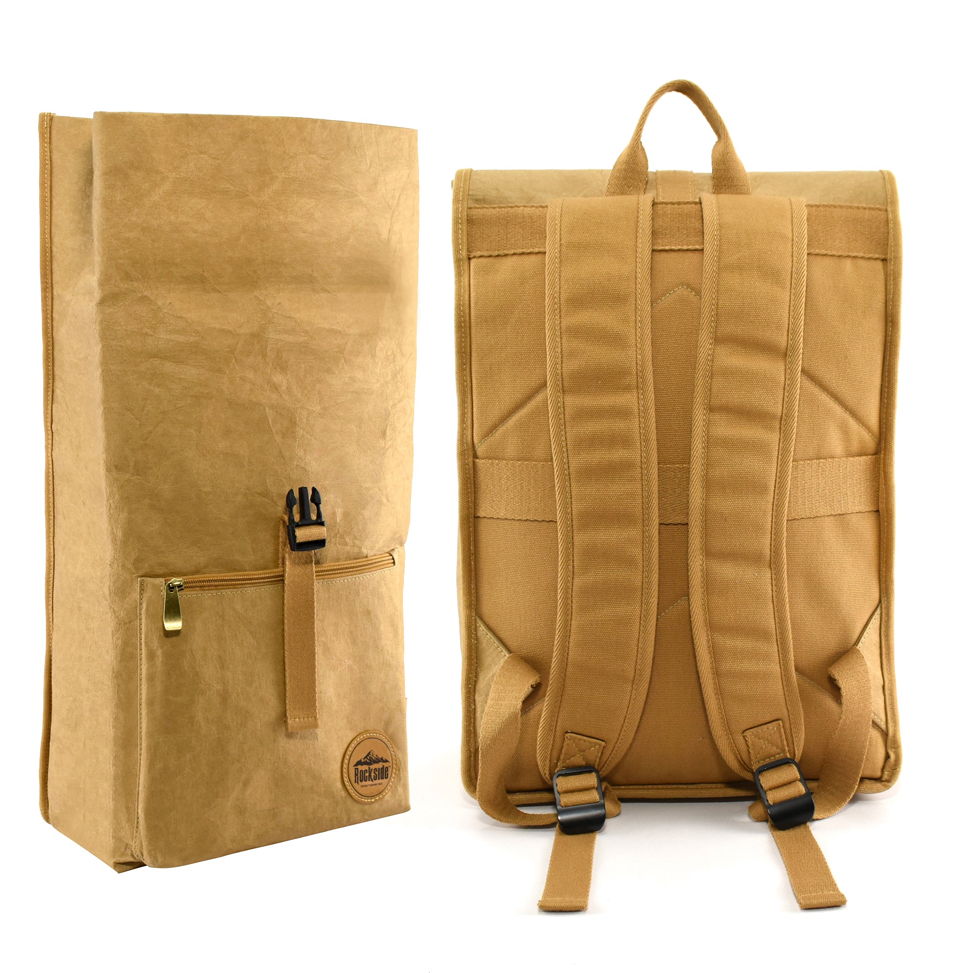 Somsonic Kraft Paper Laptop Backpack - Simply Merchandise