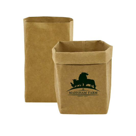 Sewo Kraft Paper Storage Bag - Large with custom branded logo - Simply Merchandise