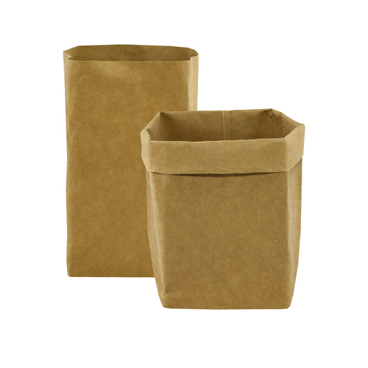 Sewo Kraft Paper Storage Bag - Large with custom branded logo - Simply Merchandise