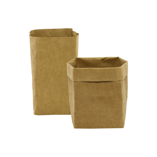 Sewo Kraft Paper Storage Bag - Medium with custom branded logo - Simply Merchandise
